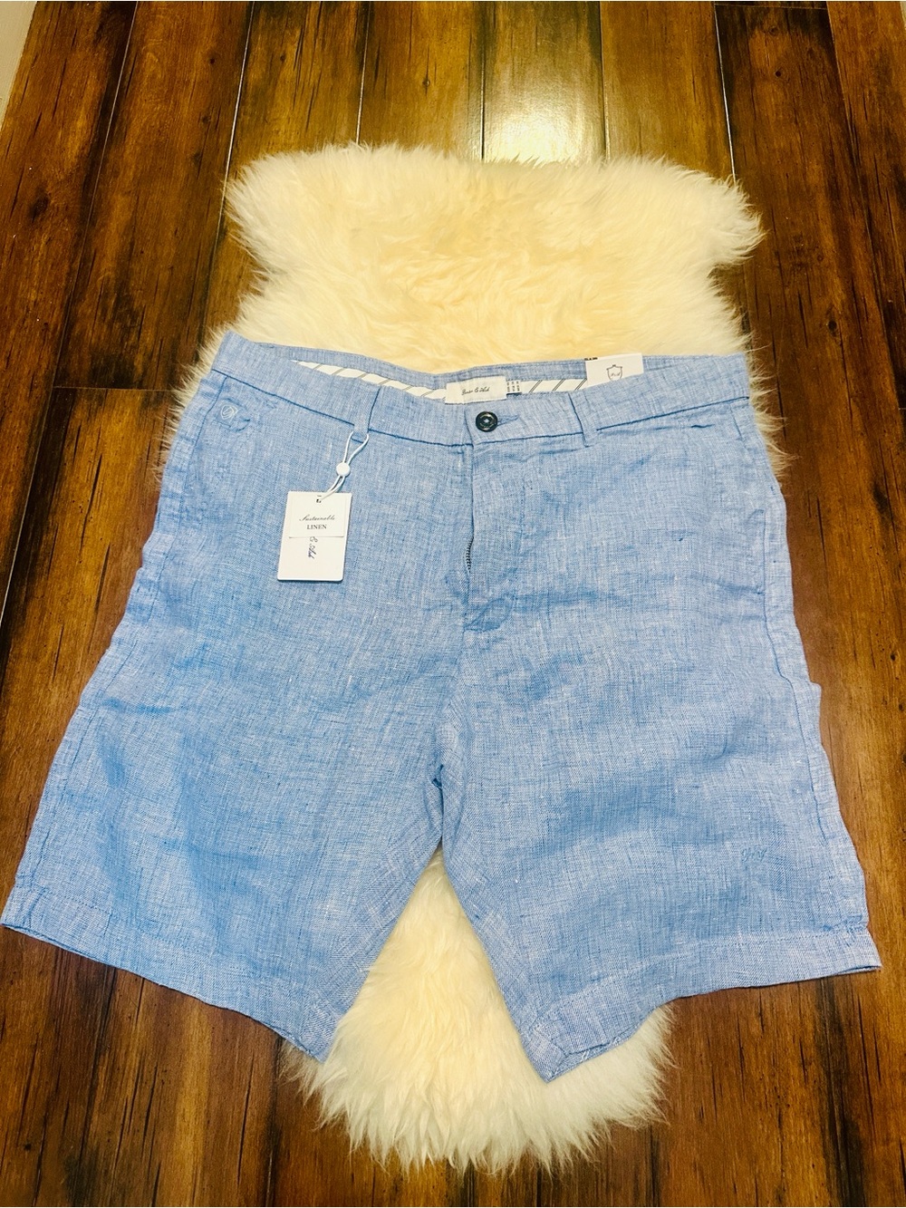NWT men’s linen shorts